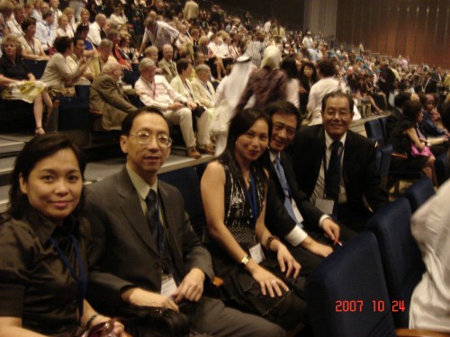 2007-10-23 出席阿聯酋世界牙醫聯盟年會(FDI)