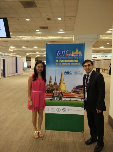 2015-9-22 出席泰國世界牙醫聯盟(FDI)年會